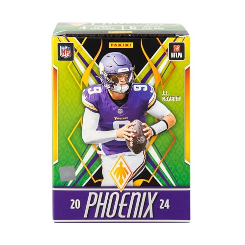 2024-25 Panini Phoenix NFL Football Blaster Box – Retail Edition, 24 Cards, Exclusive Parallels & Inserts, Official Trading Cards - Thumbnail 2