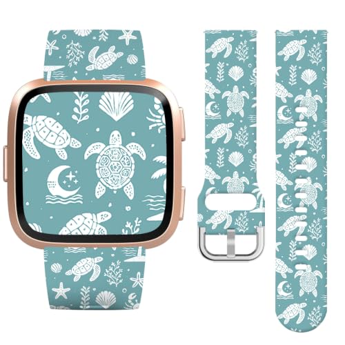 Correa compatible con Fitbit Versa 2 suave para evitar rozaduras de sudor en la muñeca