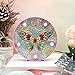 Yobeyi DIY Diamond Painting Lamp with LED Lights Full Drill Crystal Drawing Kit Bedside Night Light Arts Crafts for Home Decoration or Christmas Gifts 6.0x6.0inch (Butterfly-B)