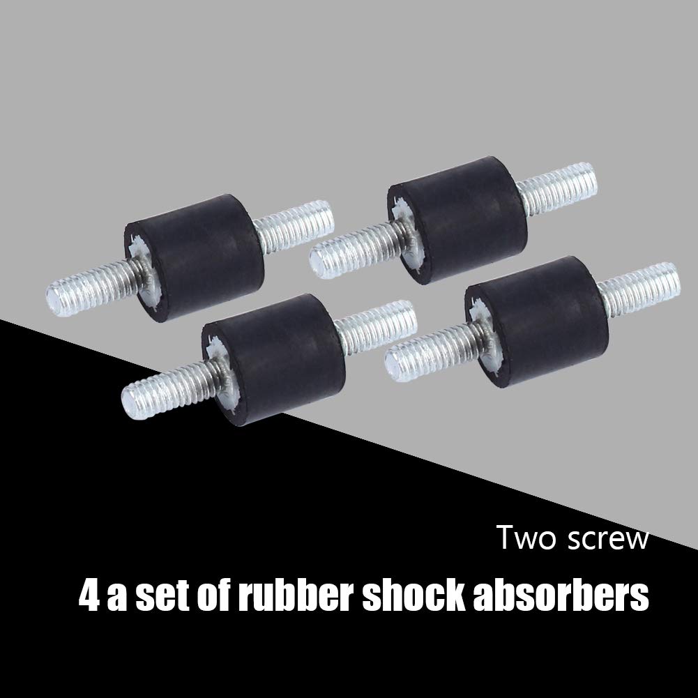 Antivibranti Per Compressore Industriale Pastiglie Antivibranti In Gomma 6"x6"x3/4" - Per Compressori HVAC Industriali Da Pavimento Isolamento Vibrazioni Compressore