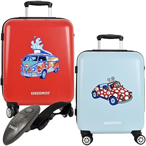 Kukuxumusu Set 2 Travel Suitcases