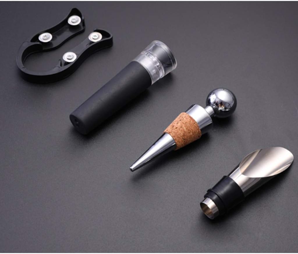 Electric Wine Corkscrew Gift Box Household Automatic Rechargeable Wine Corkscrew Set