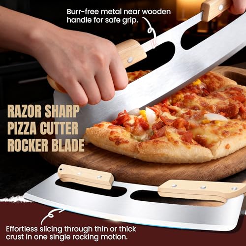 Gicyiit Rocker Pizza Cutter