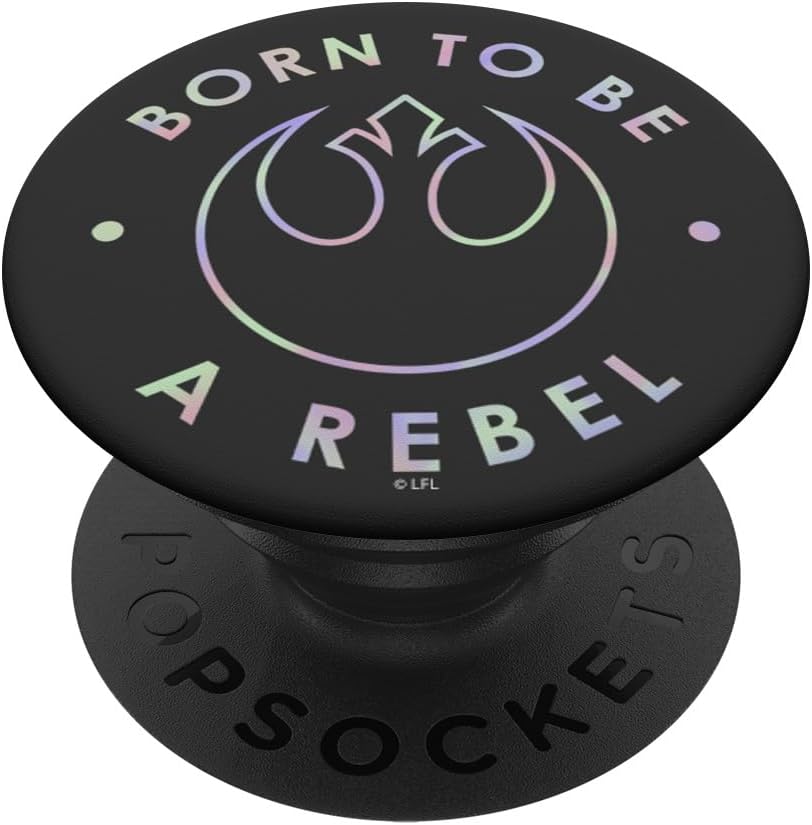 Star Wars Born To Be A Rebel Holographic PopSockets PopGrip for MagSafe
