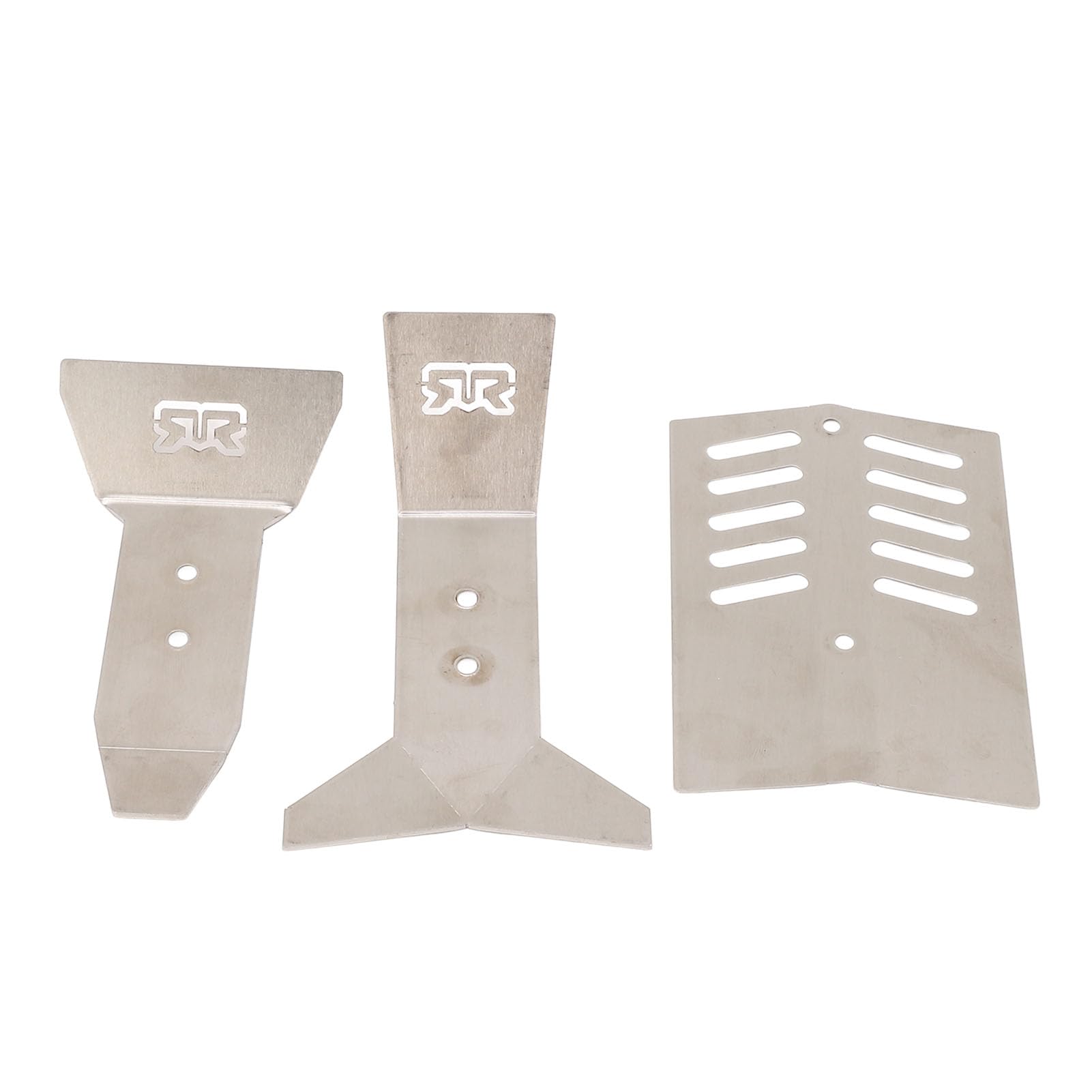 Kit de armadura de chasis RC, protección de armadura de chasis de acero inoxidable, Protector de placa deslizante para coche 1/8 Nero 6S Big Rock RC