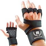 Mava Sports Cross Training Gloves with Wrist Support for WODs, Gym Workout, Weightlifting & Fitness-