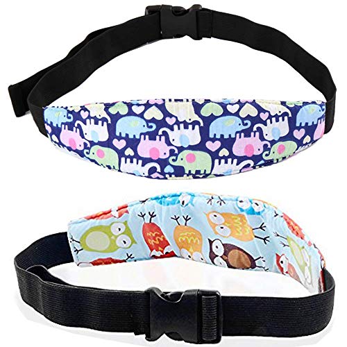 Baby Head Support for Car Seat-Car Seat Head Support for Toddler-Head Band Strap Headrest, Stroller Carseat Sleeping Baby Carseat Head Support for Toddler Kids Children Child Infant