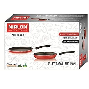 Nirlon Non Stick Aluminium Cookware Gift Set, 2 Pieces