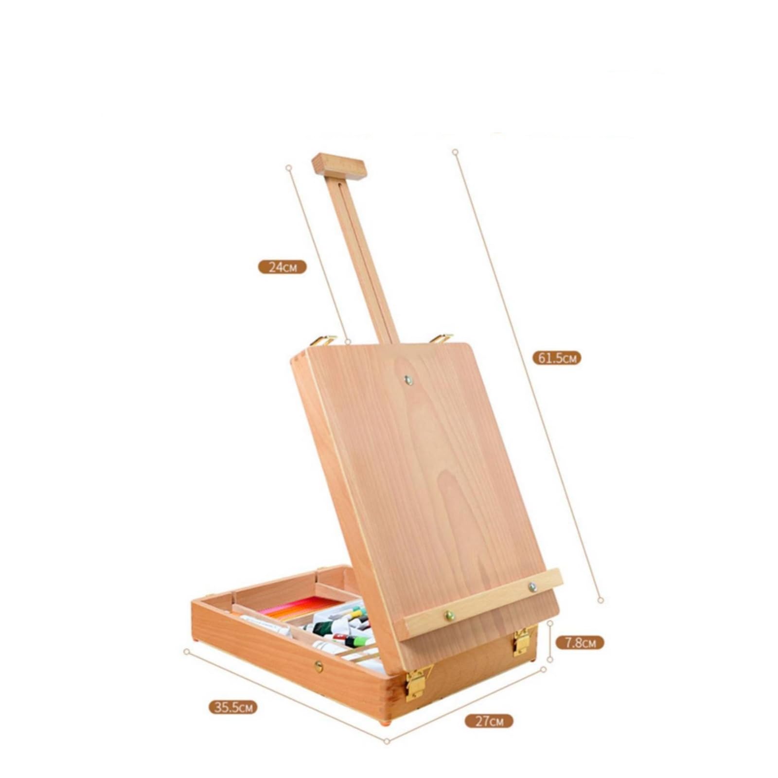 Maletín Pintor con Plegable, Madera