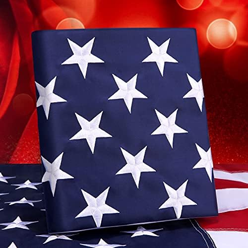 American Flag 5x8 Usa Flag - american flag 5x8 outdoor Us Flags Large Sewn Nylon American Flag With Embroidered American Flag Outside Hanging Weatherproof Standard American Flag