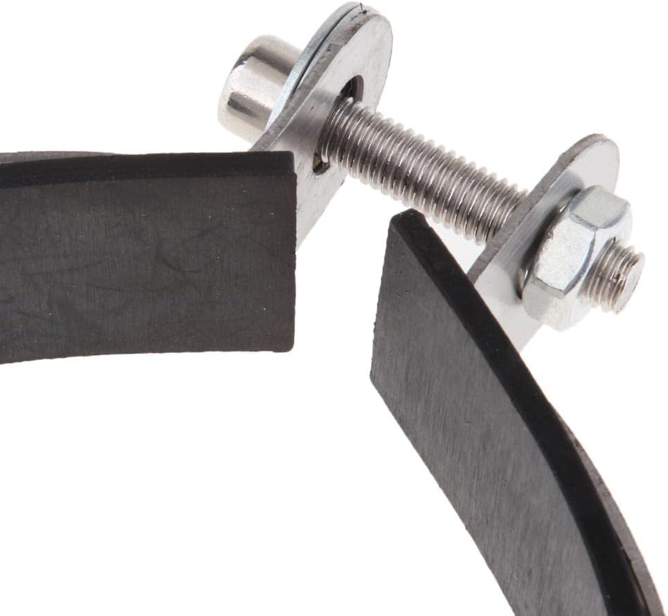 Replacement parts Motorcycle Exhaust Hanger Clamp Bracket Exhaust Inlet Fit For 4.3 inch 110mm Inlet