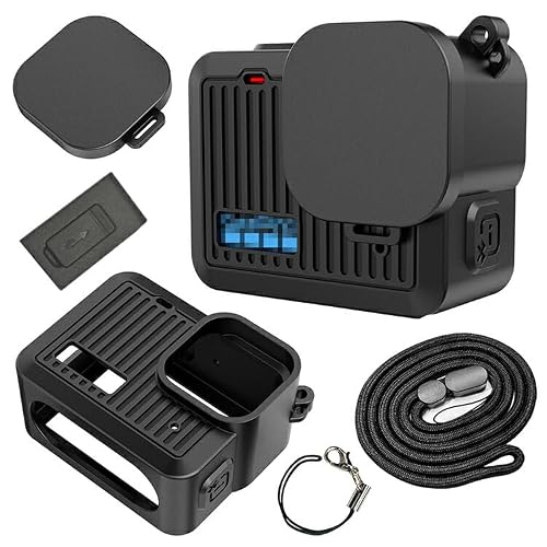 LUNBER-ARMOR�EGoPro�݊��i HERO 2024 �P�[�X �ϏՌ� �J�o�[ �����Y�J�o�[ �V���R�� �����Y�L���b�v�t�� �R �X�g���b�v CHDHF-131-JP 2024���f�� 4K�A�N�V�����J���� �\�t�g�P�[�X/�J�o�[