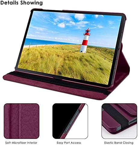 KATUMO Case for Samsung Galaxy Tab S7/S8 11-Inch (2020/2022), Rotating Leather Cover for Galaxy Tablet S7/S8 11" (SM-T870/T875 SM-X700/X706)