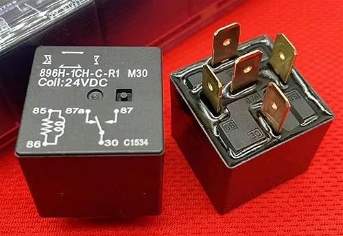 Relé 896H-1CH-C-R1 M30 24VDC interruptor de 5 pines V4-1C-24V con zócalo