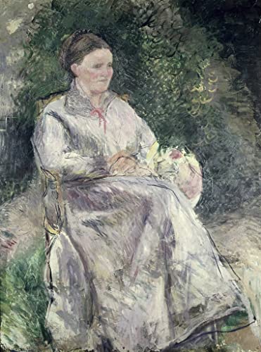 Tableau sur toile Julie Velay par Pissarro 60x90cm pour salon