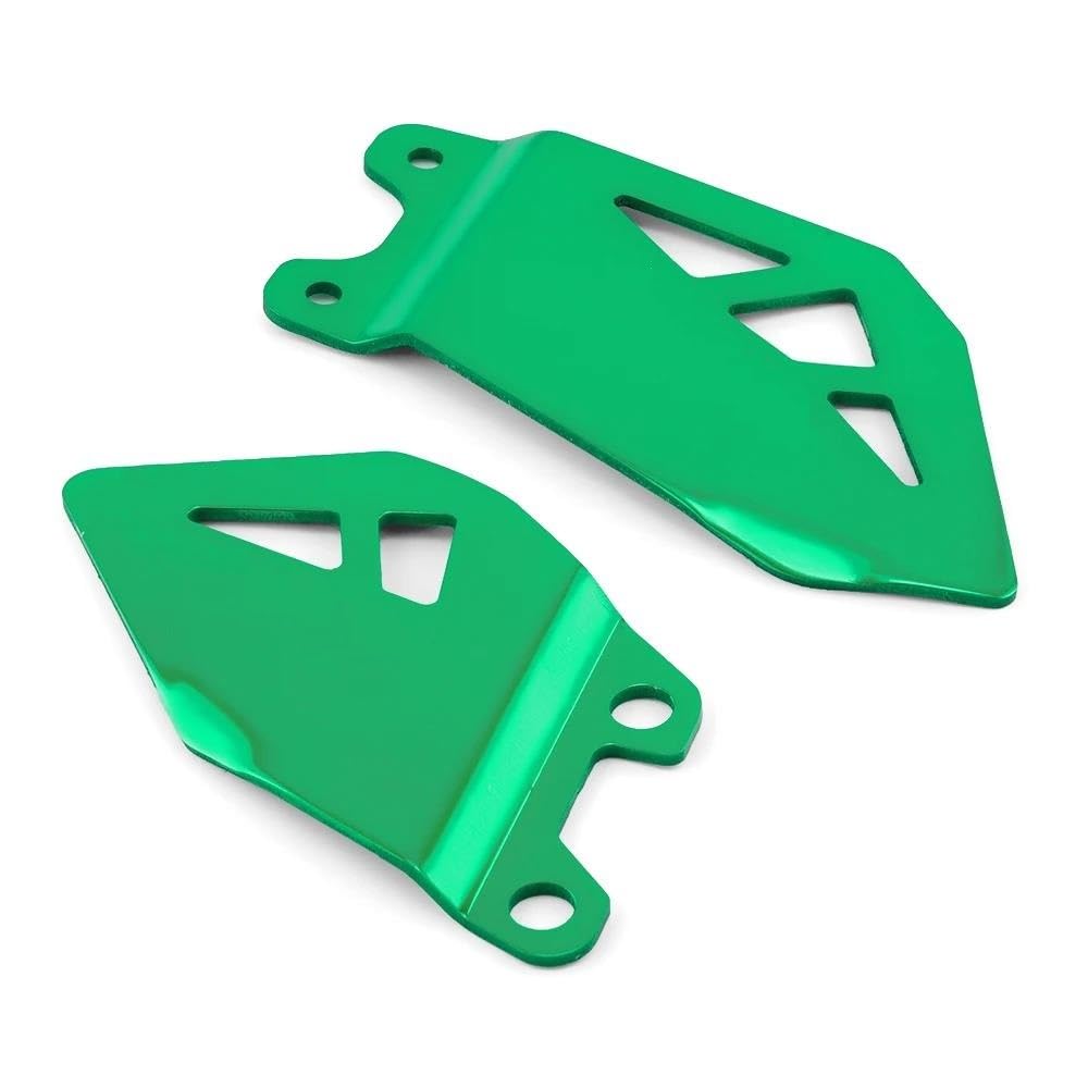 Repose-Pieds de Moto et Protecteur de Talon Vert pour Supprimer les Glissements sur Ninja ZX10R