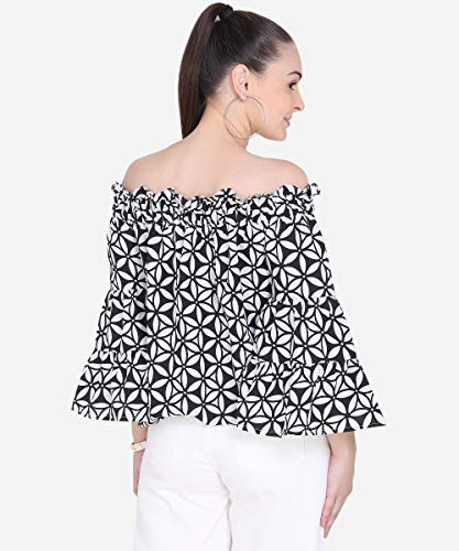 Image of OOMPH! Women's Crepe Off Shoulder Top