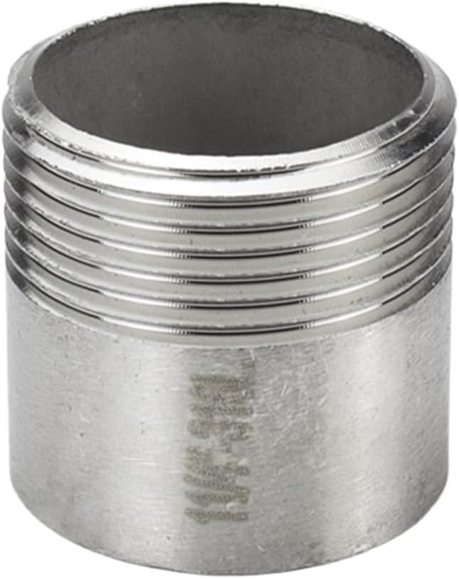 Stainless steel single-ended wire 316L single-ended external wire water pipe single-ended wire external thread external teeth 2 minutes 4 minutes 6 minutes 1 inch joint(G1/2)