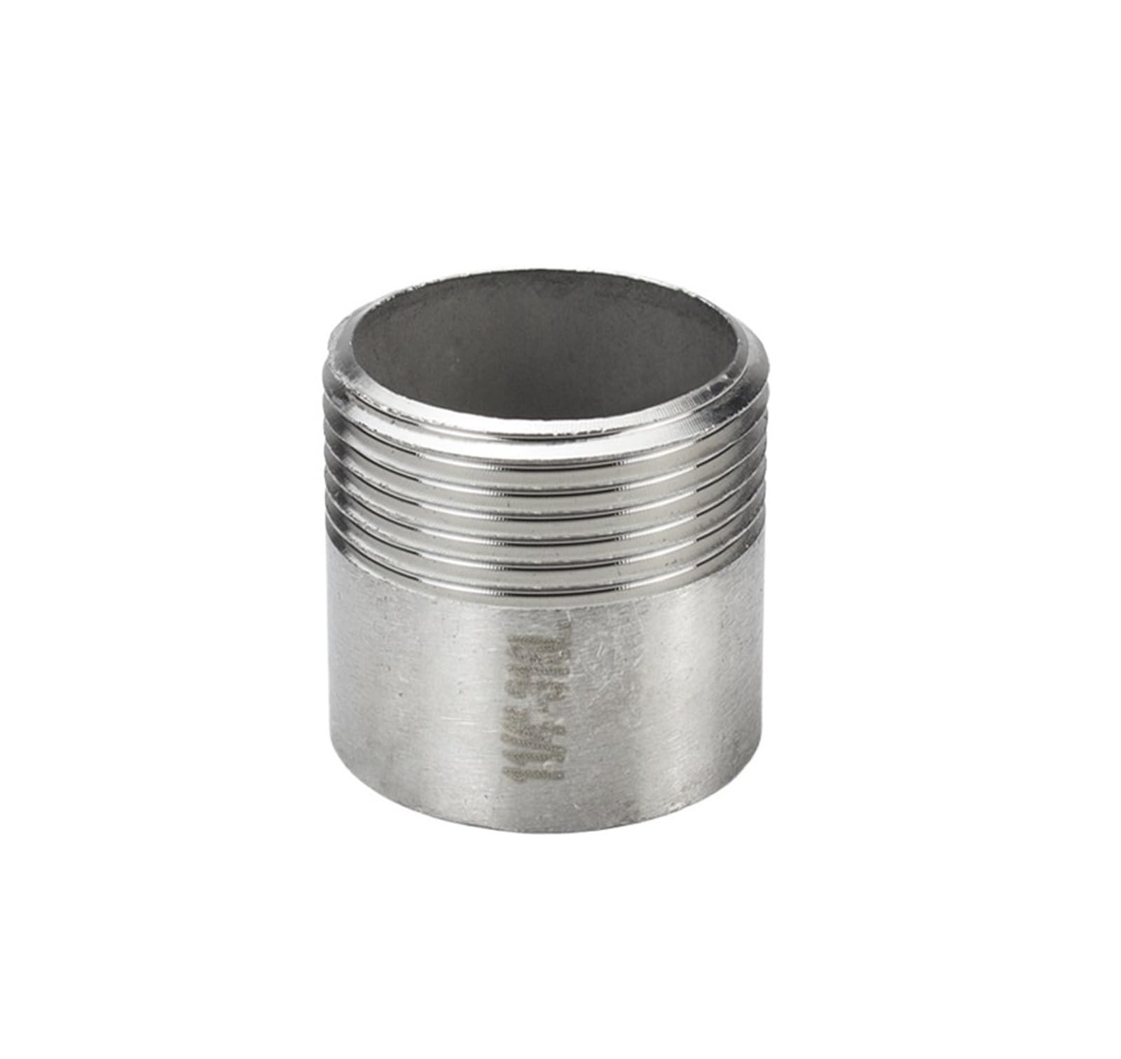Raccord fileté inox 316L anti-corrosion G2 mâle pour tube eau haut débit
