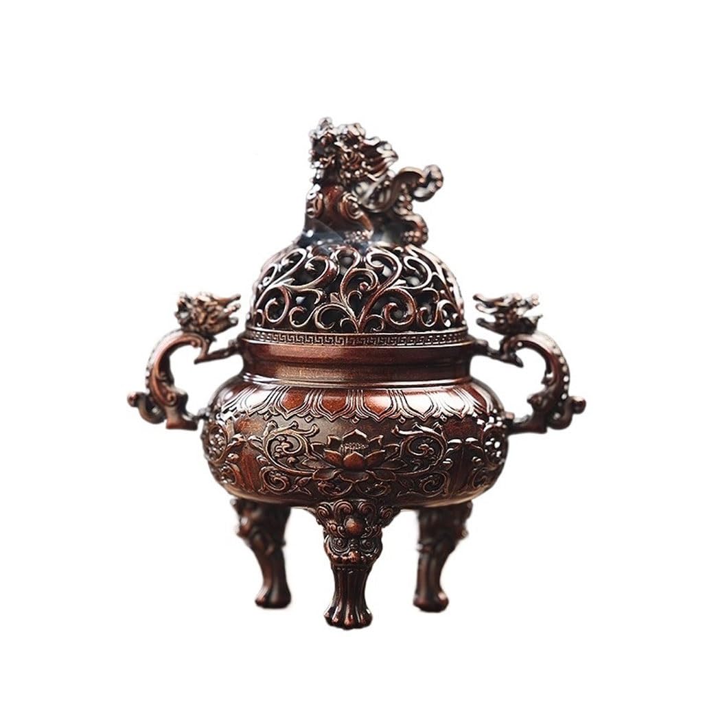 Incense Burner Home Antique Tripod-style Incense Burner Indoor Tea Ceremony Waterfall Incense Burne