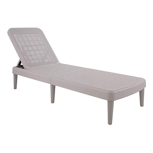 Lagoon Tahiti Rattan Sun Lounger - Grey
