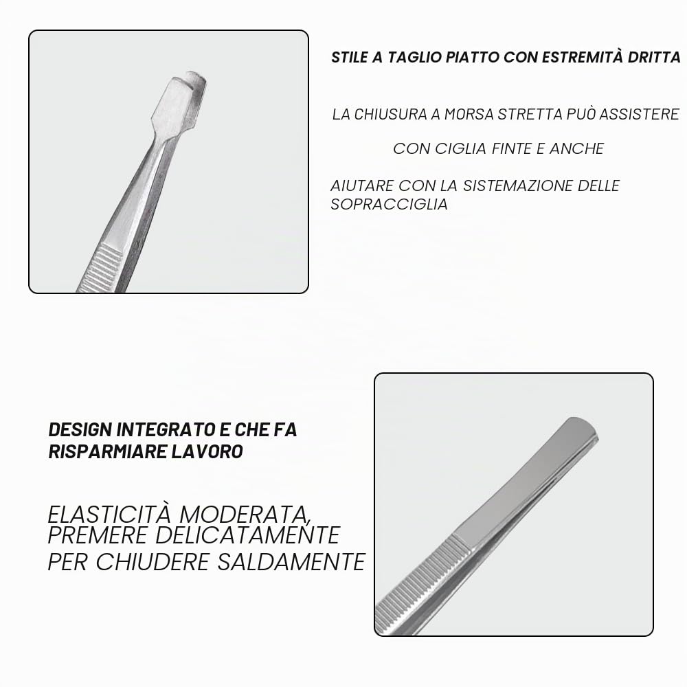 Pinzette in Acciaio Inossidabile, Portatili Francobolli Uniwersalne