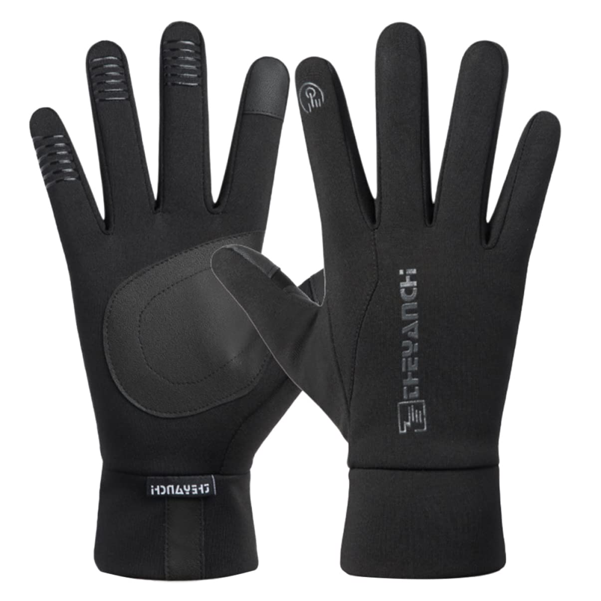 Gogogmee Thermal Outdoor Riding Gloves Waterproof Windproof Touch Screen Non-Slip for Winter Cycling