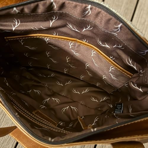Bolso Tote de Cuero Genuino The Highlands miniatura 7