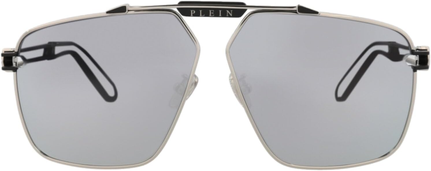 Philipp Plein Aviator-Frame Titanium Sunglasses