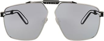 Philipp Plein Aviator-Frame Titanium Sunglasses