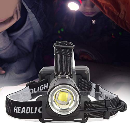 Lampe frontale P70 rechargeable USB de 4000LM pour camping
