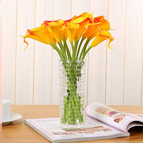 Wetop 30Pcs Calla Lily Artificial Flowers thumb #3