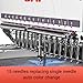 Poolin Embroidery Machine 15 Needles 14x20 inch Area, Full Metal Body 1200spm Auto Color Change & Thread Trimming, WiFi Design Upload, for Cap Hoodie T-Shirt Jacket Pants, Full Accessories & Training
