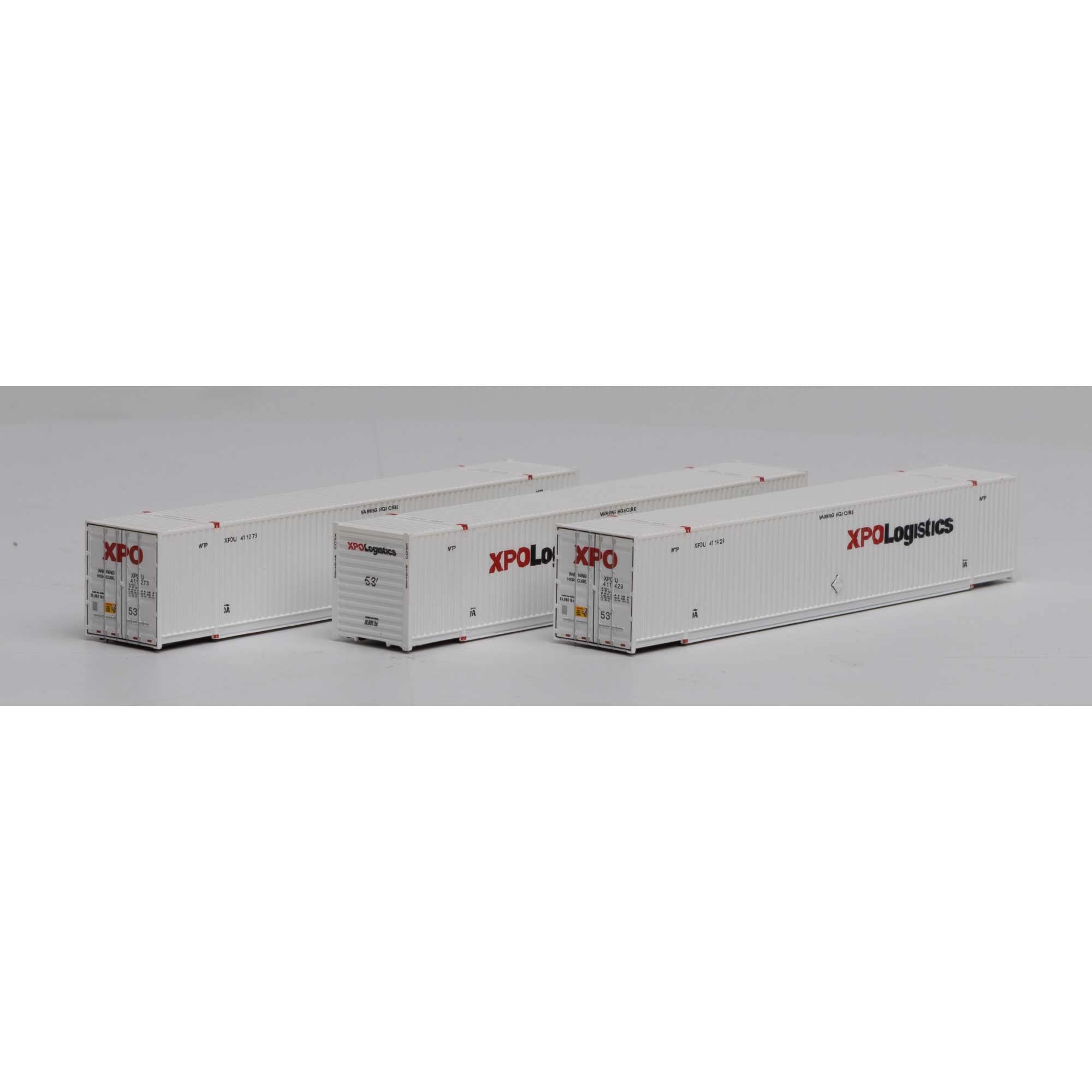 Athearn N 53' CIMC Container XPO #1 3 ATH17740 N Vehicles