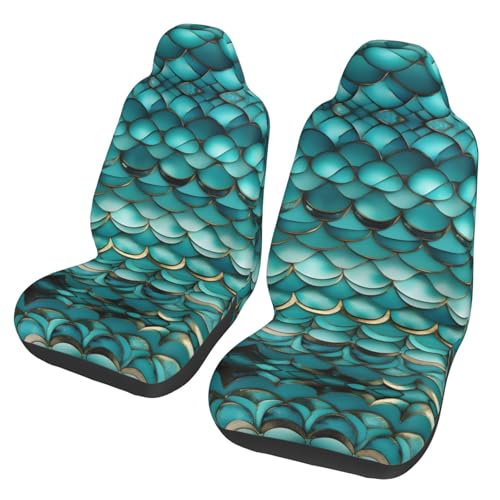 Housses de siège auto universelles turquoise : finissez-en avec les taches et l'usure des sièges