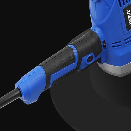 Miniatura 9 de Lijadora eléctrica de hormigón, lijadora de techo de pared de yeso de mano de 850 W, 50-100 rpm, mortero de cemento de velocidad variable, máquina