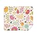 Bird Leaves Flower Paint Cleaning Cloth Screen Cleaner 2pcs Suede Fabric