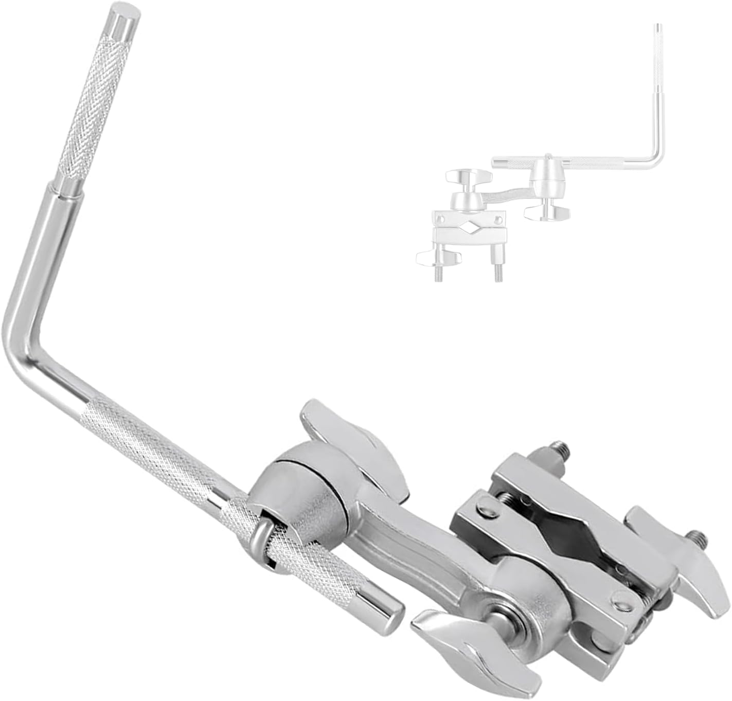Clamp para Cowbell con Ajuste Doble para Percusión miniatura 1