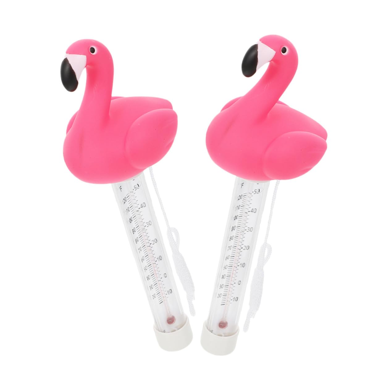 VANZACK 2pcs Floating Pool Thermometer Water Temperature Gauge for Swimming Pools and Spas, Sturdy Water Thermometer for Bath, Pond, and Cold Plunge Use
