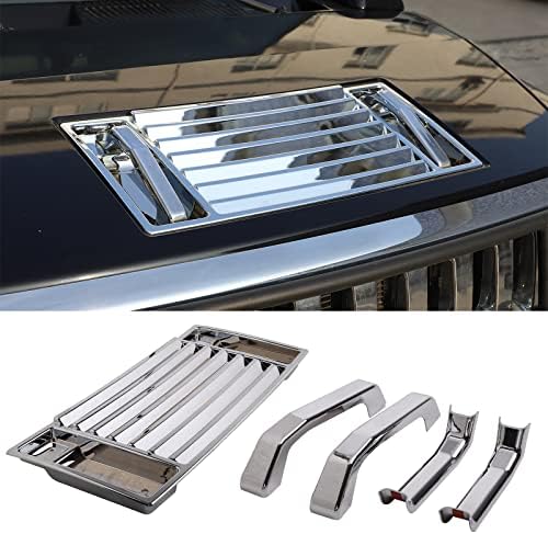 Purchase 05 06 07 08 09 HUMMER H3 INTAKE VENT TRIM COVERS CHROME In - Foto 4