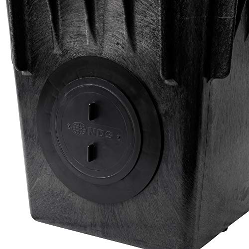 NDS 1216 Catch Basin Riser and 6-Inch Outlet Plug for Catch Basin Drains - Thumbnail 6