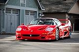 XOTIKS Ferrari F50 - Fine Art Giclee Canvas Print Wall Art. Professional gallery wrap style and ready to hang Photo on Canvas Gallery Wrap Wall Display. (504) (16' x 24')