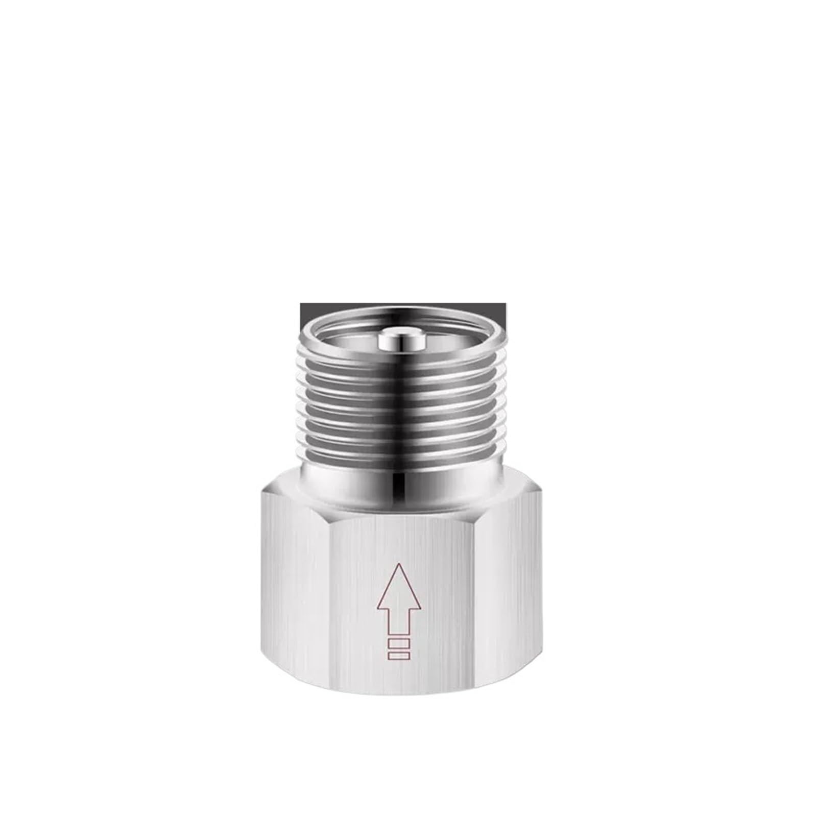 AARTERZZA 3/8" BSP Female-Male Thread 304 Stainless Steel Check Valve One Way Non-Return Valve