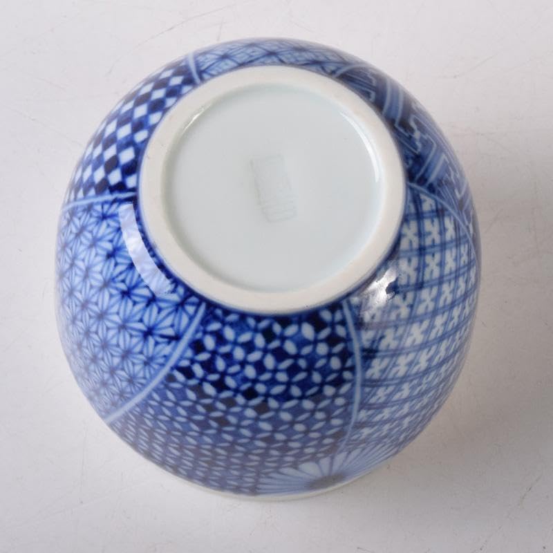 茶道具　陶楽造　染付　花文　棗　共箱　V　7841 茶道具 陶楽造 染付 花文 棗 共箱 V 7841 - FIRAWASPORT.COM