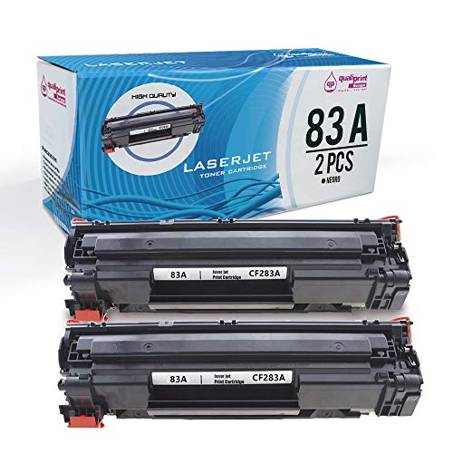 QP83AD 2 Toner Compatible con HP CF283A 83A y HP LaserJet Pro M201dw M201n Pro MFP M225dn M225dw M125a M125rnw M125nw MFP M127fn M127fp M127fs M127fw