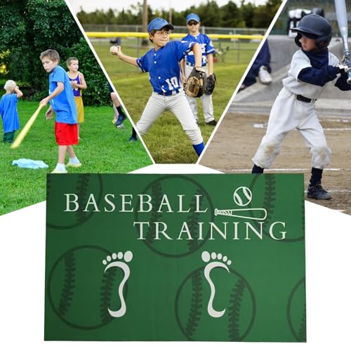 Tapis d'entraînement baseball pour éviter les mauvaises postures