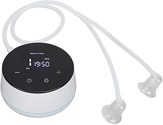 Corretor de Mamilo Invertido Elétrico Display LED Recarregável Extrator de Mamilo Plano de Baixo Ruído e Alta Potência para Mulheres, Sucção Ajustável, Vários Tamanhos