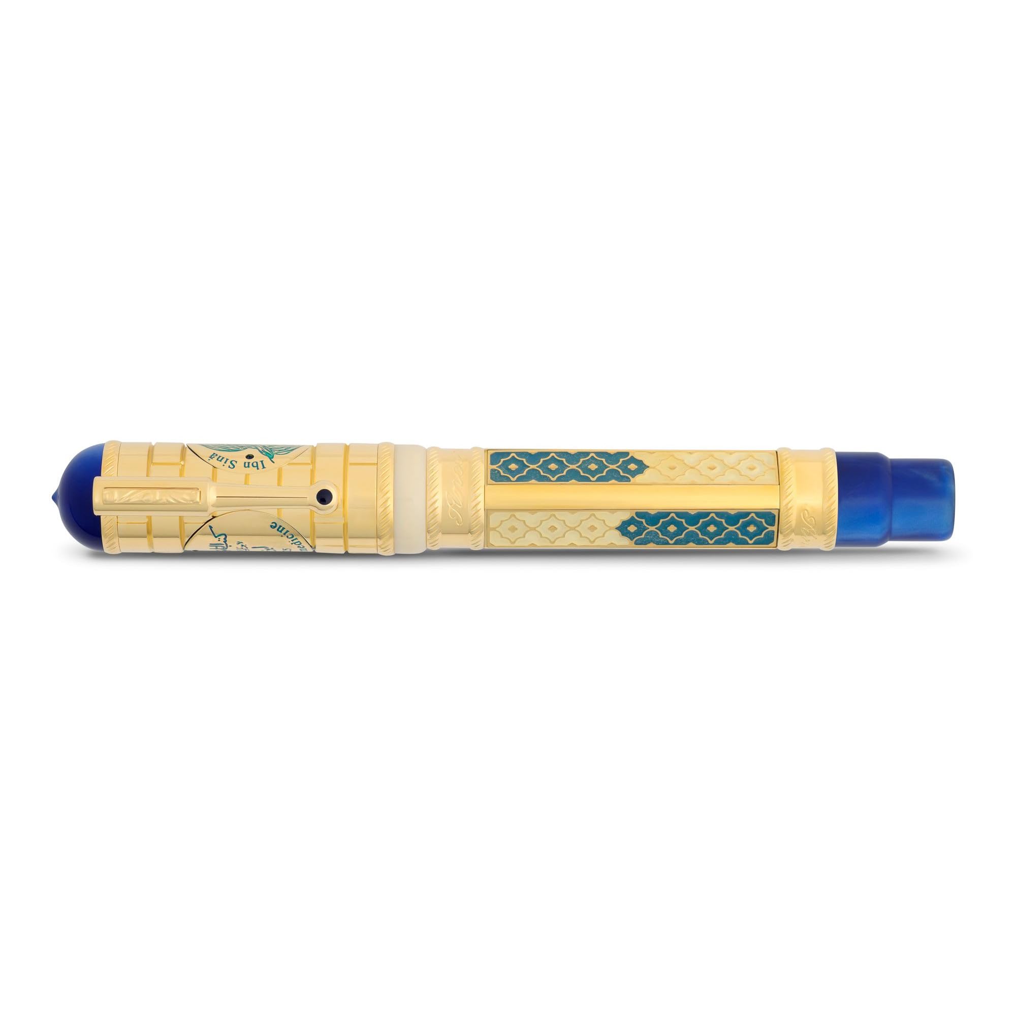 Ancora Ibn Sina Limited Edition Fountain Pen 1919 | 18K Gold Nib | Engraved | 2-Year Warranty