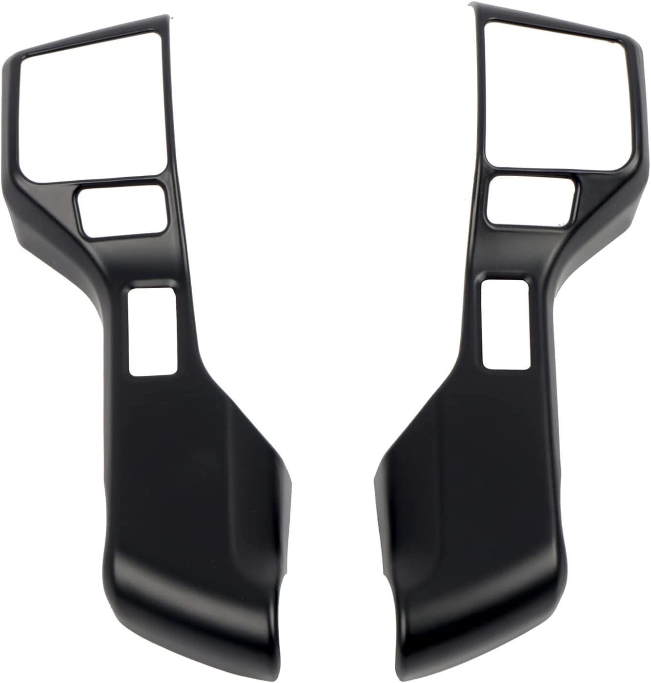 HIGH FLYING for Tacoma 2019-2023, Toyota 4Runner 2020-2024 Car Interior Accessories Steering Trim Matte Black ABS 2pcs