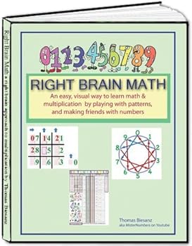 Paperback Right Brain Math: A Fun, Easy, Visual Approach to Math Book